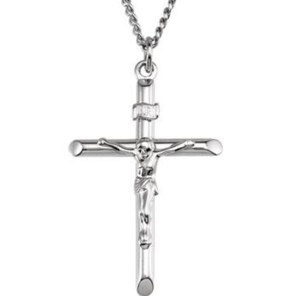 Buy INRI Jesus Cross Stainless Steel Pendant Necklace Religion Vintage  Men's Cross Necklace Jewelry Online in India - Etsy