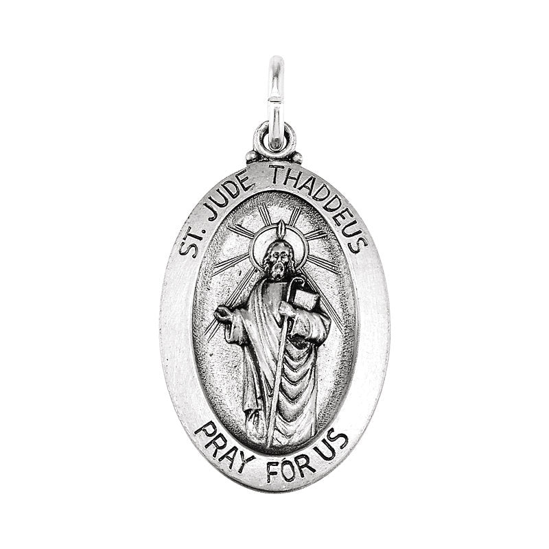 St jude store medal white gold